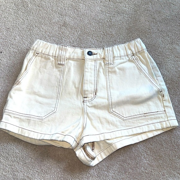 PacSun Pants - Cream Pacsun Jean shorts